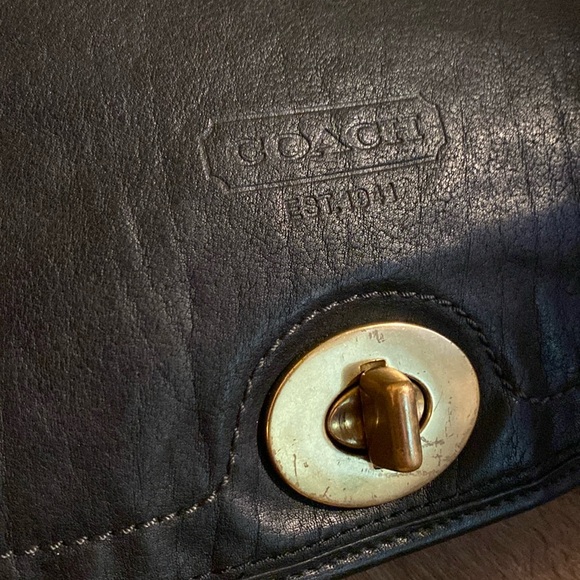 coach legacy shoulder flap 65th anniversary bag - Picture 9 of 14